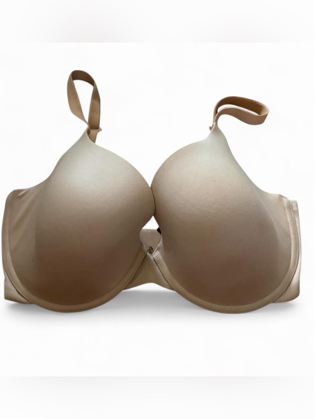Betsy Johnson 34DDD beige  push up bra